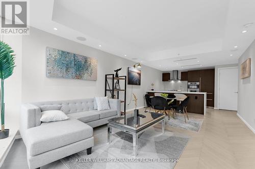 2104 - 180 University Avenue, Toronto, ON - Indoor Photo Showing Living Room