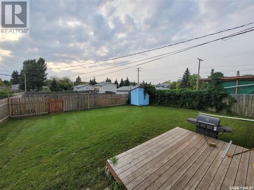 703 3Rd Street E, Meadow Lake, SK - Outdoor With Backyard