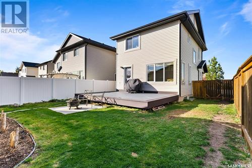 3302 Green Moss Lane, Regina, SK - Outdoor With Deck Patio Veranda