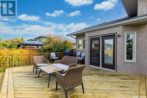 742 Cowley Road, Saskatoon, SK - Outdoor With Deck Patio Veranda With Exterior