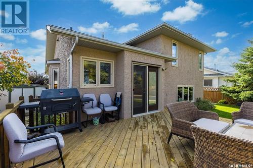 742 Cowley Road, Saskatoon, SK - Outdoor With Deck Patio Veranda With Exterior