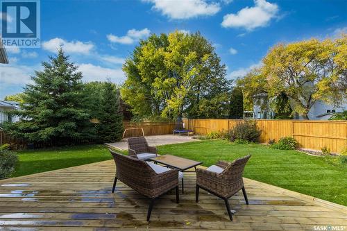 742 Cowley Road, Saskatoon, SK - Outdoor With Deck Patio Veranda With Backyard