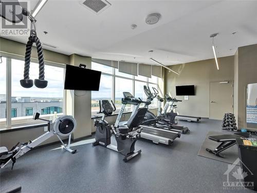 200 Inlet Private Unit#803, Ottawa, ON - Indoor Photo Showing Gym Room