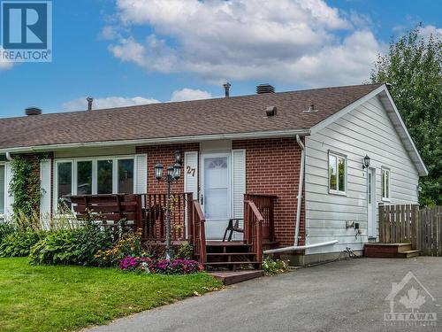 27 Shouldice Crescent, Kanata, ON - Outdoor With Deck Patio Veranda