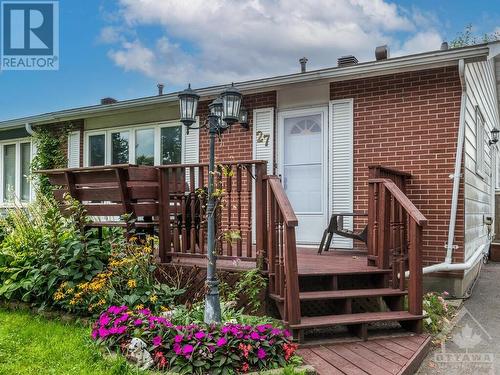 27 Shouldice Crescent, Kanata, ON - Outdoor With Deck Patio Veranda