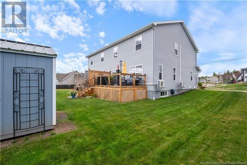 61 Warner Street, Moncton, NB - Outdoor With Deck Patio Veranda With Exterior