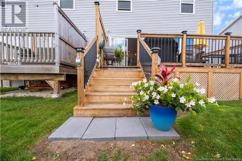 61 Warner Street, Moncton, NB - Outdoor With Deck Patio Veranda With Exterior