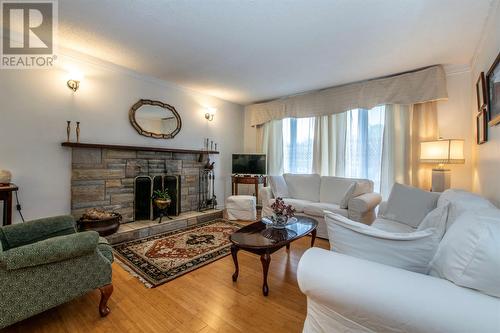 328 Newfoundland Drive, St. John'S, NL - Indoor Photo Showing Living Room With Fireplace