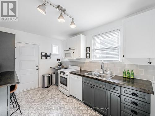 50 Exmoor Drive, Toronto, ON - Indoor Photo Showing Kitchen With Double Sink