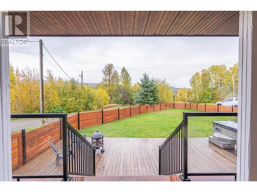 395 Valhalla Road, Prince George, BC - Outdoor With Deck Patio Veranda With Exterior