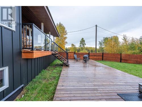 395 Valhalla Road, Prince George, BC - Outdoor With Deck Patio Veranda With Exterior