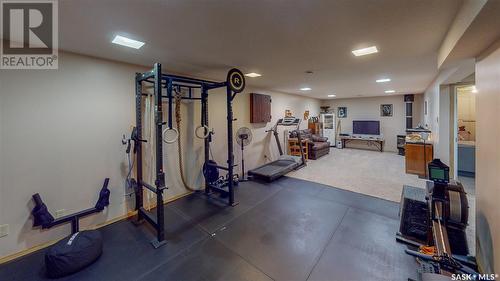 858 Dorothy Street, Regina, SK - Indoor Photo Showing Gym Room