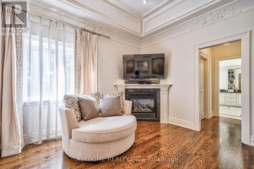 38 Pheasant Road, Toronto, ON - Indoor Photo Showing Living Room With Fireplace