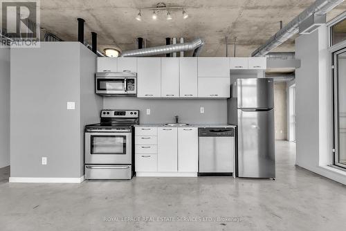 1302 - 150 Sudbury Street, Toronto, ON - Indoor Photo Showing Kitchen With Stainless Steel Kitchen