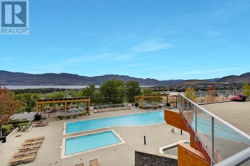 3211 Skyview Lane Unit# 304, West Kelowna, BC - Outdoor With In Ground Pool With View