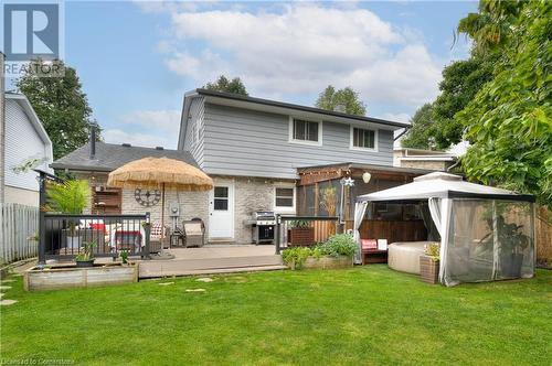 80 Manor Drive, Kitchener, ON - Outdoor With Deck Patio Veranda