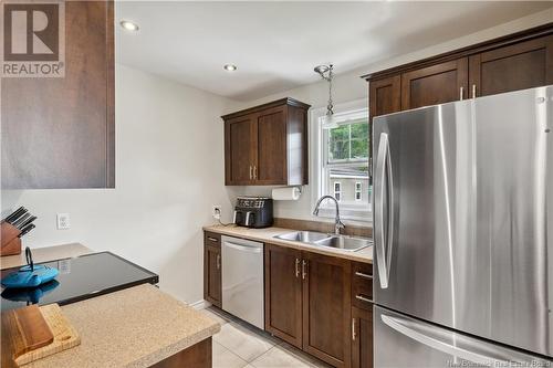 160 Edgett Ave, Moncton, NB - Indoor Photo Showing Kitchen With Double Sink