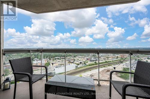 Photo from different floor , same unit location - 1901 - 323 Colborne Street, London, ON - Outdoor With View