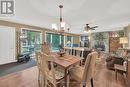 70 39Th Street N, Wasaga Beach, ON  - Indoor Photo Showing Dining Room With Fireplace 