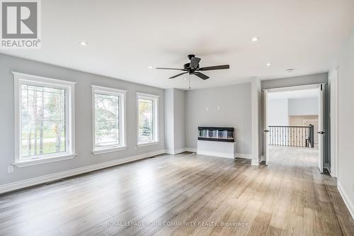 14827 Regional Rd 1 Road, Uxbridge, ON - Indoor Photo Showing Living Room With Fireplace