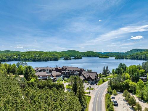 Aerial photo - 413-2396 Rue Labelle, Mont-Tremblant, QC - Outdoor With Body Of Water With View