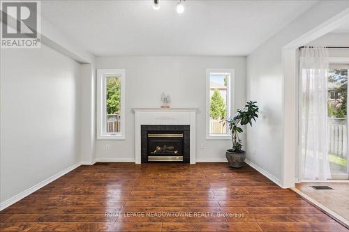 2173 Crestmont Drive, Oakville, ON - Indoor Photo Showing Living Room With Fireplace