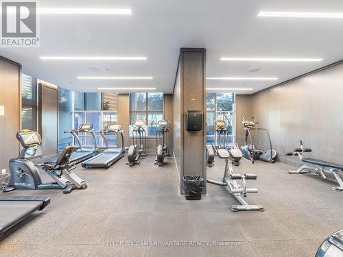 3004 - 7 Mabelle Avenue, Toronto, ON - Indoor Photo Showing Gym Room