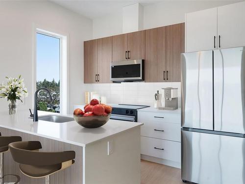 411-2770 Winster Rd, Langford, BC - Indoor Photo Showing Kitchen With Upgraded Kitchen