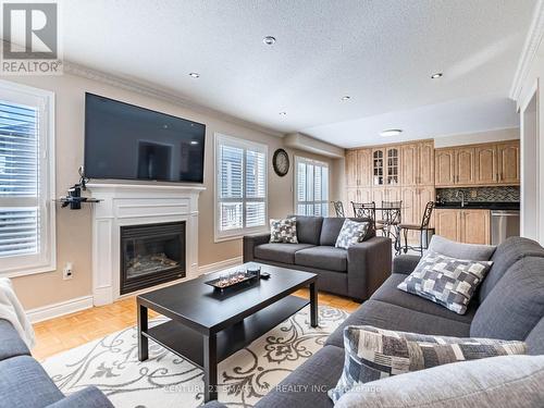 3 Belinda Drive, Brampton, ON - Indoor Photo Showing Living Room With Fireplace