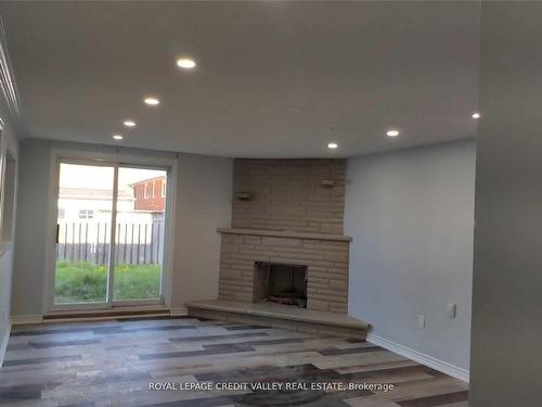 2 Bsmt-13 Major Oaks Dr, Brampton, ON - Indoor With Fireplace