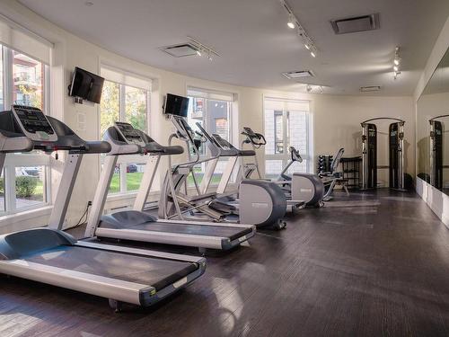 Exercise room - 509-1 Rue Édouard-Lalonde, Vaudreuil-Dorion, QC - Indoor Photo Showing Gym Room