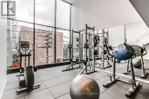 1008 - 38 Stewart Street, Toronto, ON - Indoor Photo Showing Gym Room