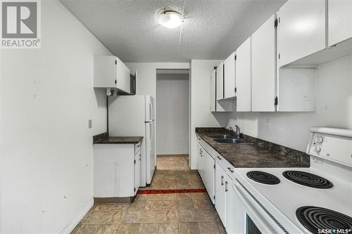 13 19 Centennial Street, Regina, SK - Indoor Photo Showing Kitchen With Double Sink