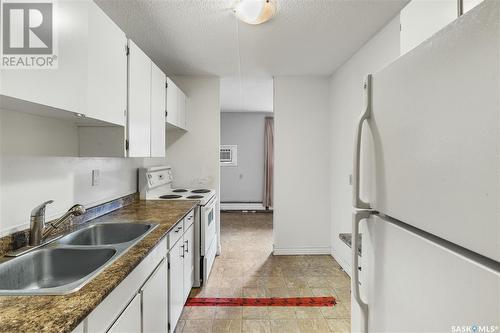 13 19 Centennial Street, Regina, SK - Indoor Photo Showing Kitchen With Double Sink