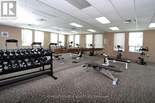 203 - 4889 Kimbermount Avenue N, Mississauga, ON - Indoor Photo Showing Gym Room