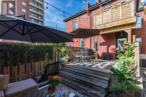 155 Catharine Street S, Hamilton, ON - Outdoor With Deck Patio Veranda With Exterior