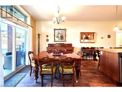 9100 Mackie Drive Unit# 101, Coldstream, BC - Indoor Photo Showing Dining Room