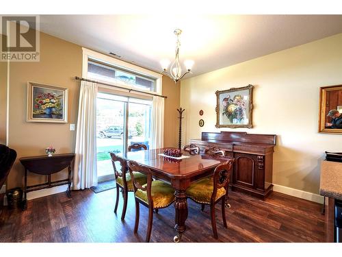 9100 Mackie Drive Unit# 101, Coldstream, BC - Indoor Photo Showing Dining Room