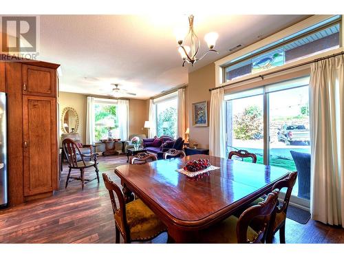 9100 Mackie Drive Unit# 101, Coldstream, BC - Indoor Photo Showing Dining Room