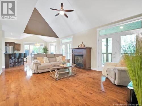 120 Carrington, Riverview, NB - Indoor Photo Showing Living Room With Fireplace