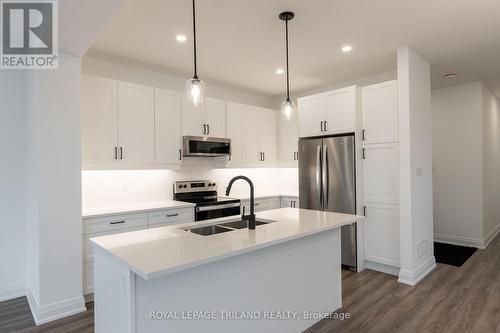 20 - 101 Swales Avenue, Strathroy-Caradoc (Sw), ON - Indoor Photo Showing Kitchen With Double Sink With Upgraded Kitchen