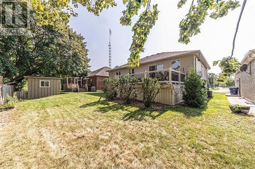 31 Tanser Court, Chatham, ON - Outdoor With Deck Patio Veranda