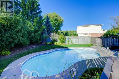 371 Strawberry Crescent, Waterloo, ON - Outdoor With In Ground Pool With Backyard