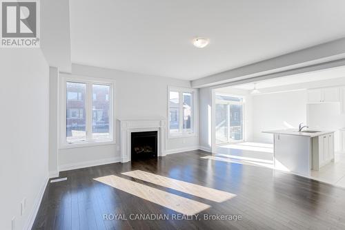 17 Corley Street, Kawartha Lakes, ON - Indoor Photo Showing Living Room With Fireplace