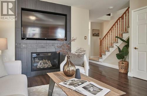 13 Cottingham Crescent, Oshawa (Farewell), ON - Indoor Photo Showing Living Room With Fireplace