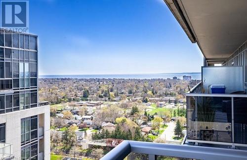 2087 Fairview Street Unit# 1509, Burlington, ON - Outdoor With Balcony