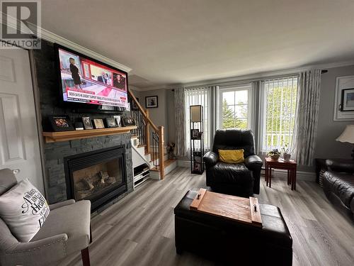 Route 210 Fraggle Rock Highway, Grand Bank, NL - Indoor Photo Showing Living Room With Fireplace