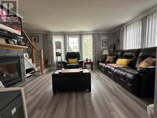 Route 210 Fraggle Rock Highway, Grand Bank, NL - Indoor Photo Showing Living Room With Fireplace