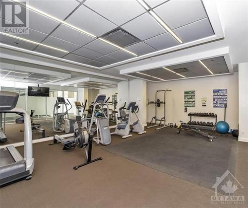 360 Mcleod Street Unit#708, Ottawa, ON - Indoor Photo Showing Gym Room