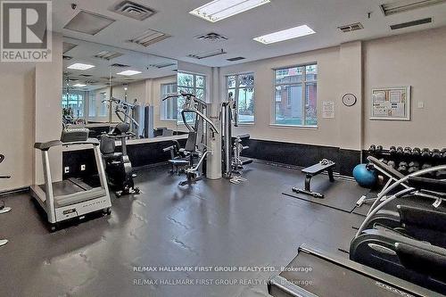 1612 - 400 Mclevin Avenue, Toronto (Malvern), ON - Indoor Photo Showing Gym Room